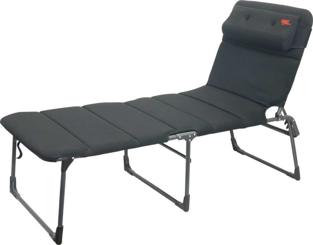 Crespo AP-363 XL Air Deluxe Sonnenliege schwarz