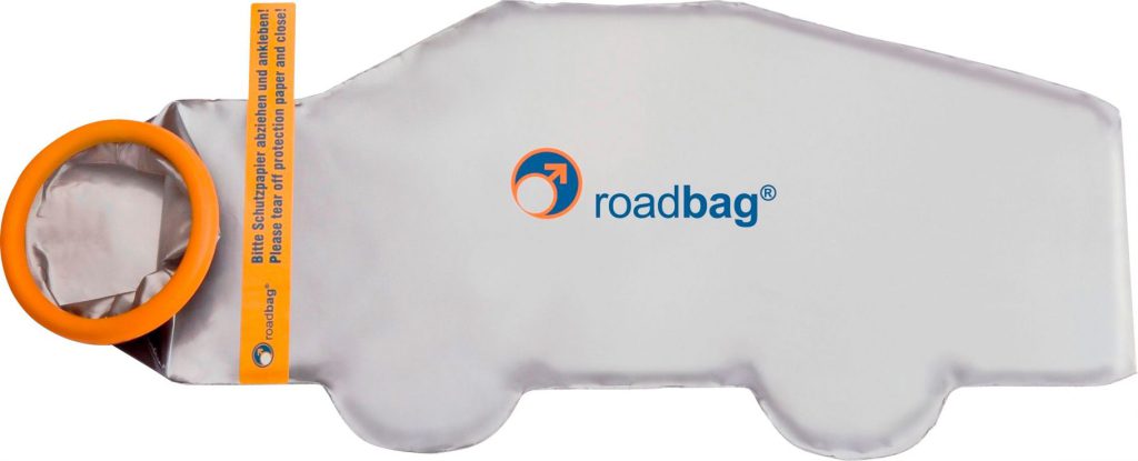 Sicherheit für unterwegs! roadbag® - Taschen-WCs als NotfalltoilettenDiskret, sicher, hygienisch, komfortabel zu handhaben und nahezu jedem Druck gewachsen. Unentbehrlich zum Beispiel im Stau oder bei langen Schlangen vor dem WC. Roadbag Taschen-WC