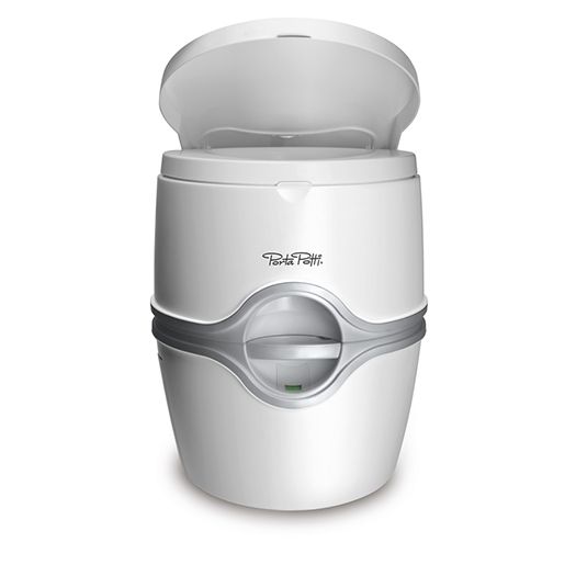 Die Porta Potti 565 hat bei Weitem das bemerkenswerteste Design und die innovativsten Eigenschaften von allen. THETFORD Porta Potti 565 Granit tragbare Toilette