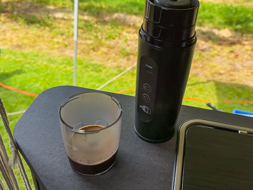 Brunner Vivamoca tragbare Espressomaschine mit Akku im Test