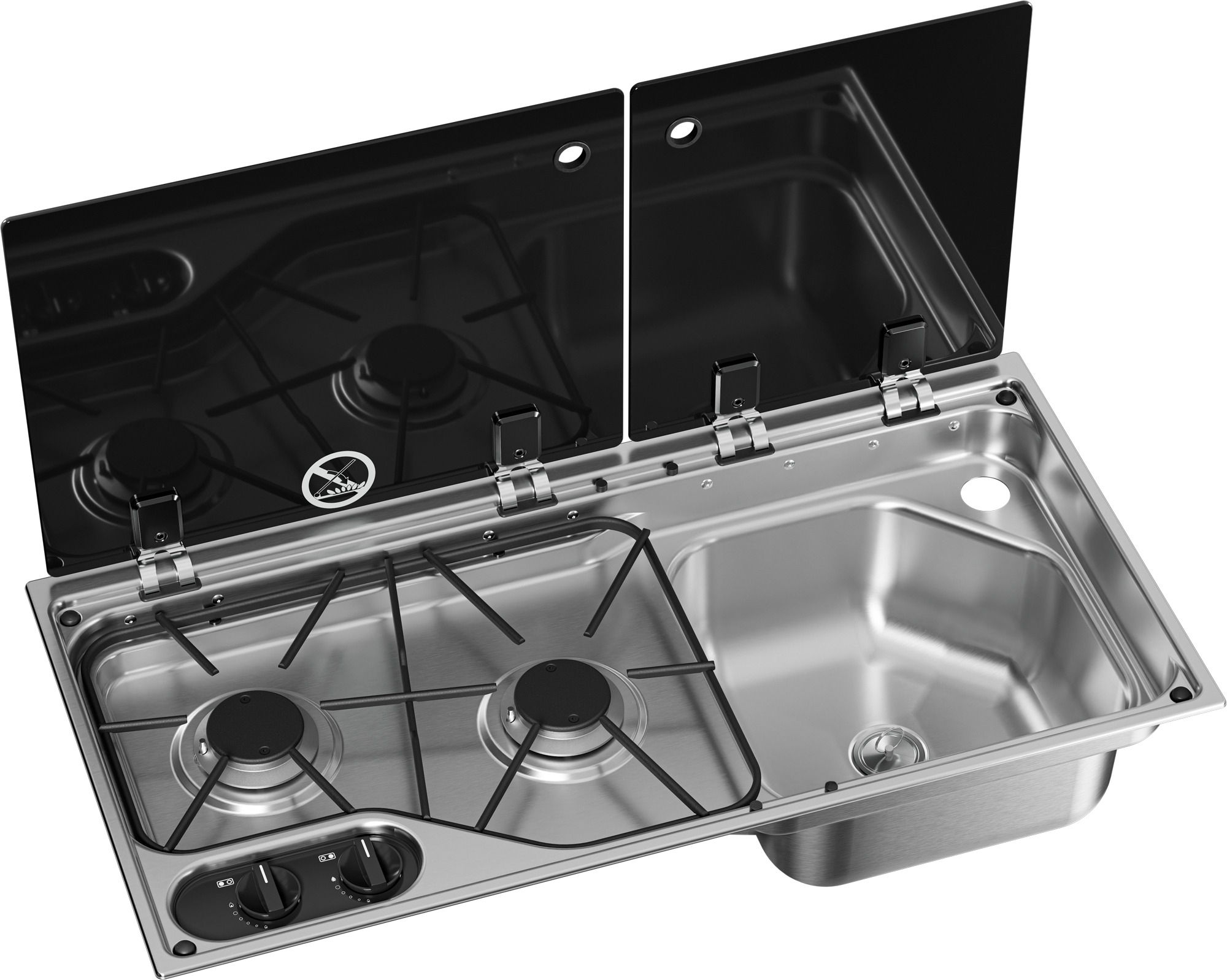 Dometic Kochfeld-Spüle-Kombination CVC1700G