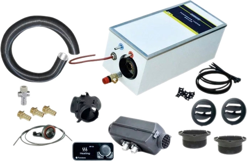 Pundmann Warmduscher-Set 12V / 200 W / Air 4D