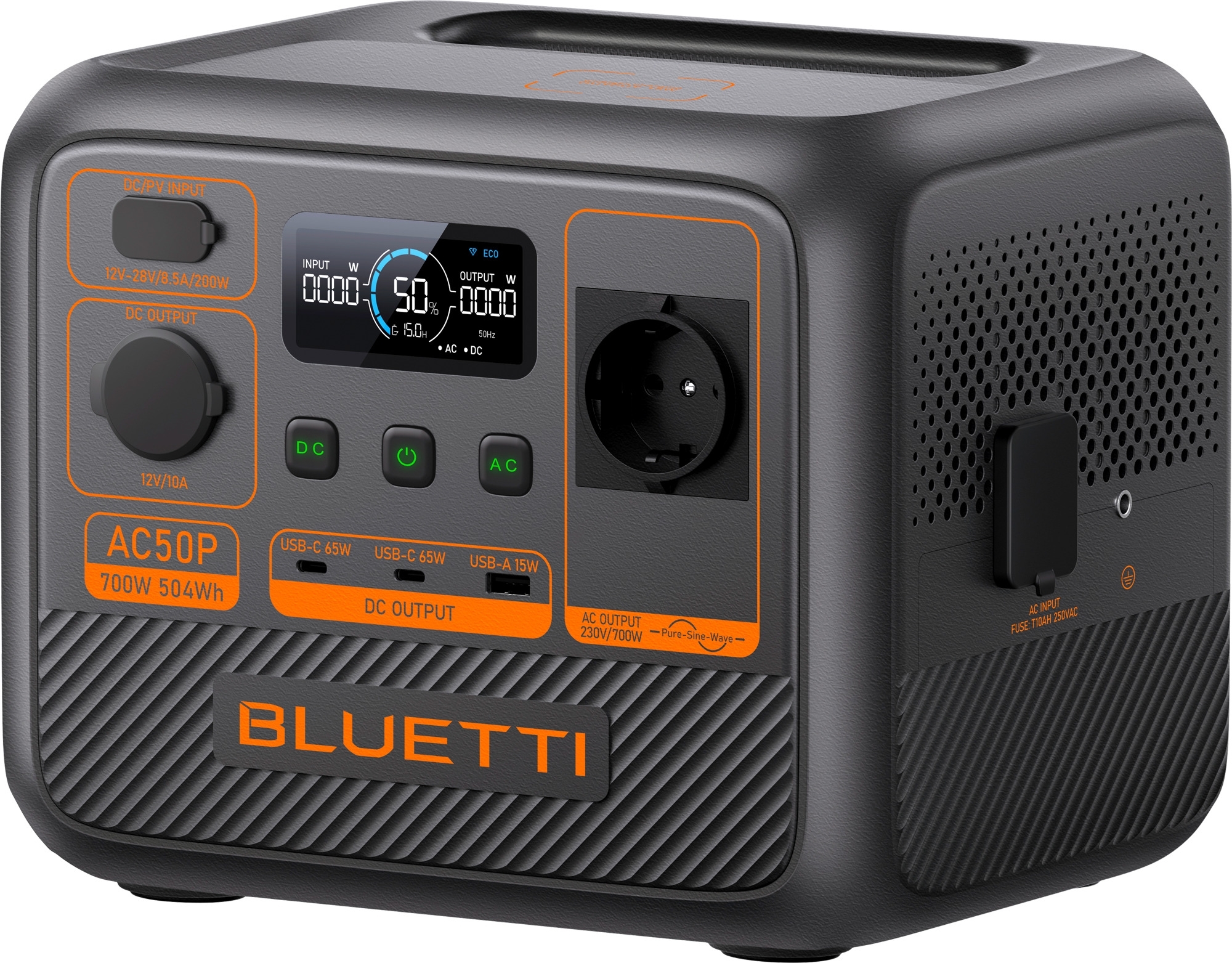 Bluetti AC50P Powerstation 700 W / 504 Wh