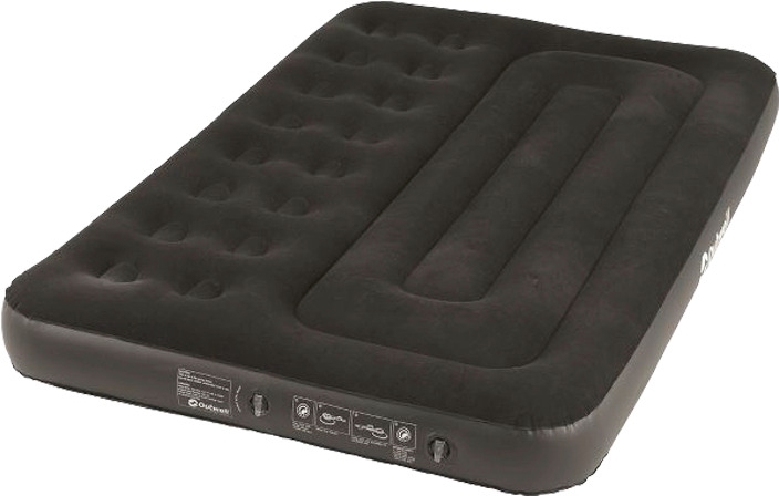 Outwell Classic Luftmatratze schwarz/grau