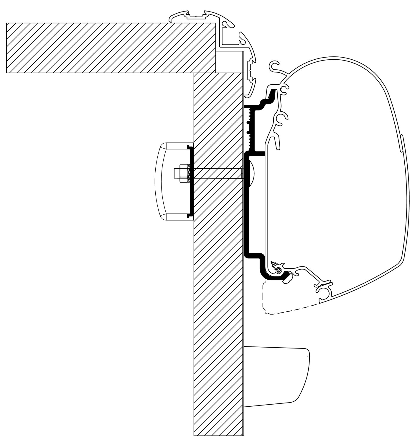 Thule Halterungen 5200 / 8000 / 4900 / 2000