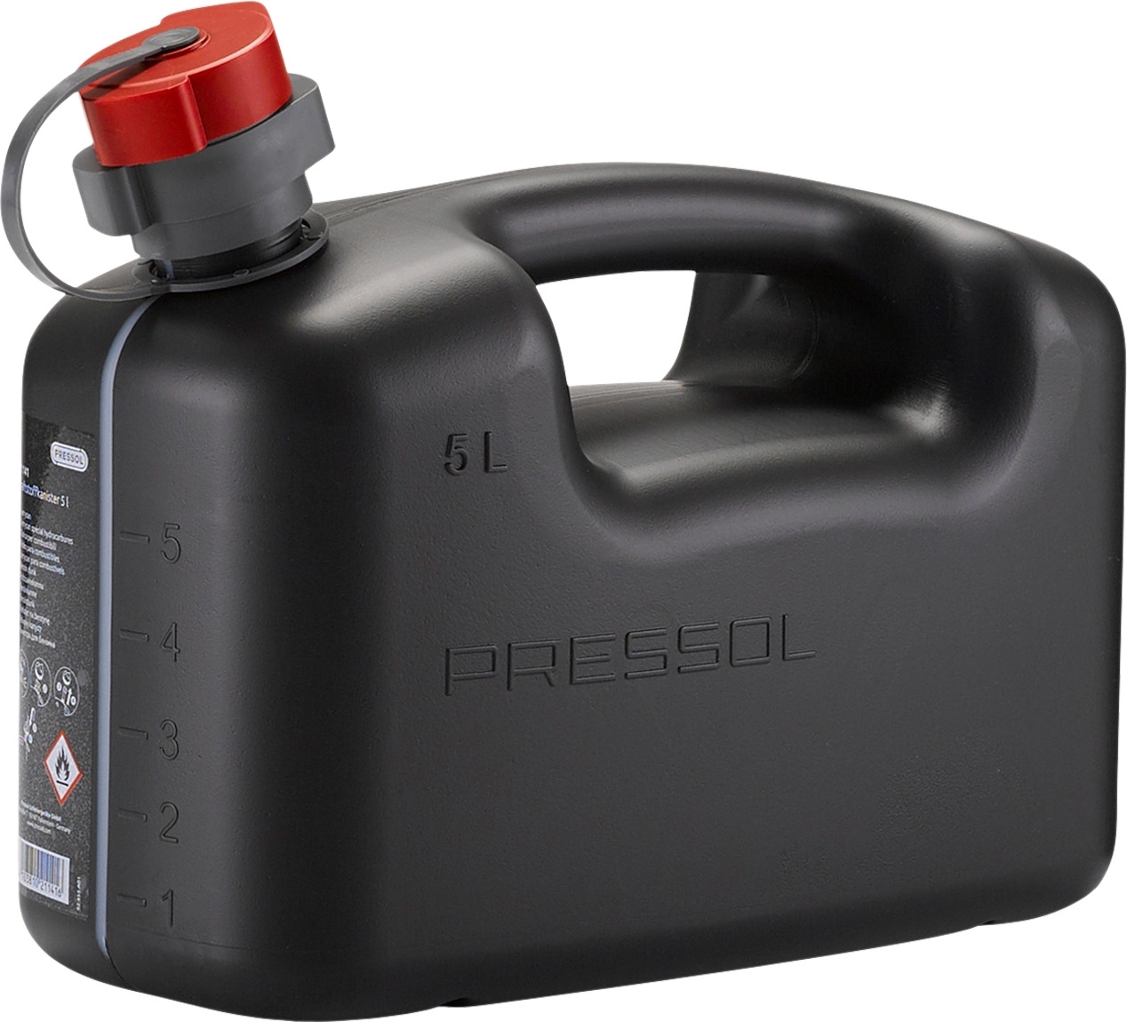 Pressol Kraftstoffkanister 5 l mit Sichtstreifen und Skala