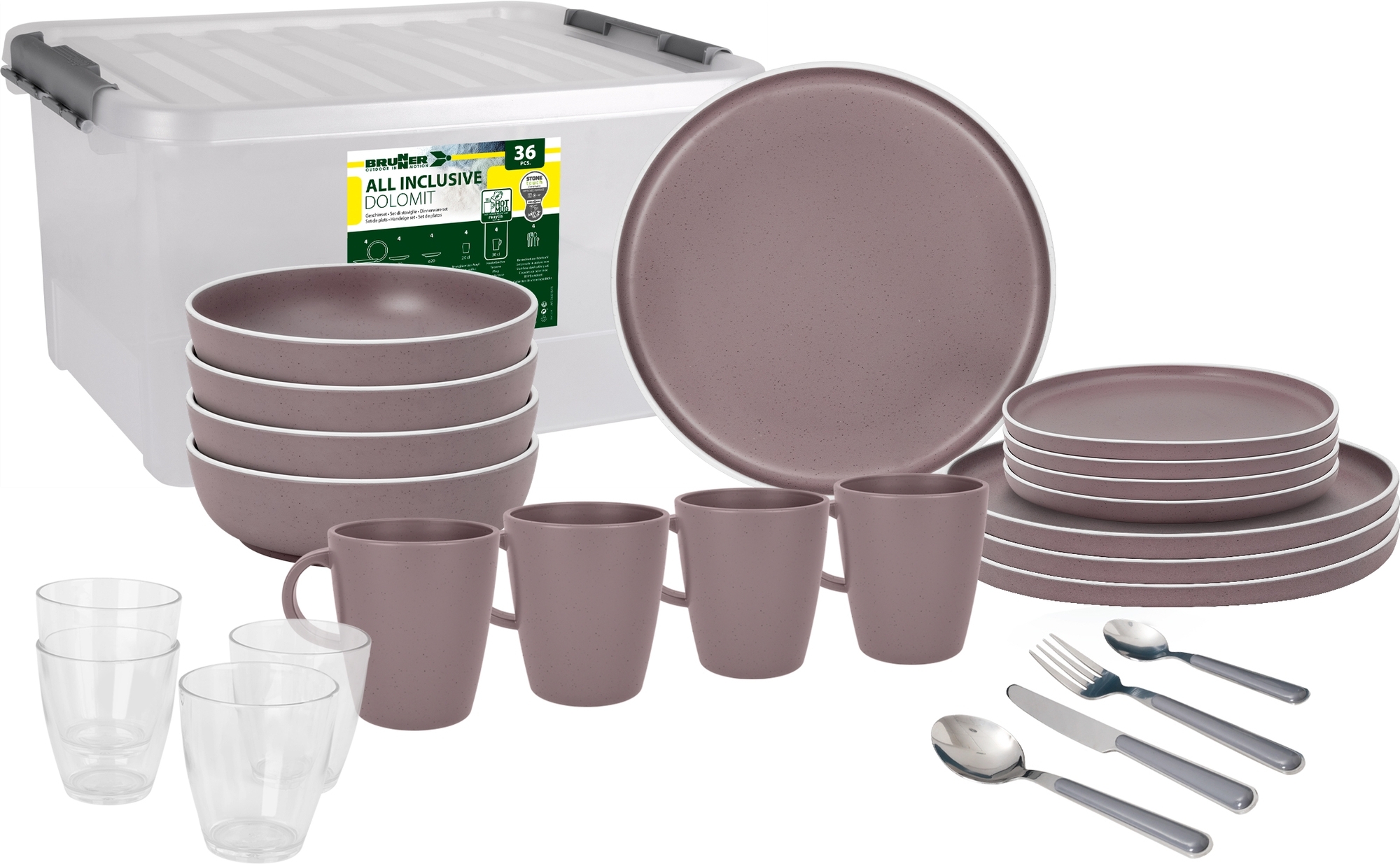 Brunner Dolomit All Inclusive 36 teilig