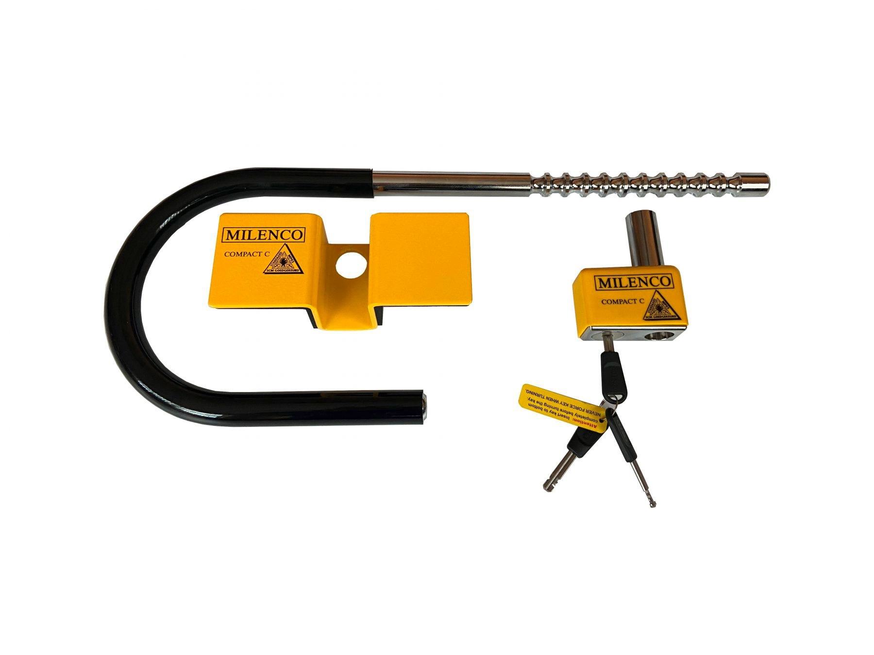Milenco Radklemme Compact C Wheelclamp für Leichtmetall- und Stahlräder