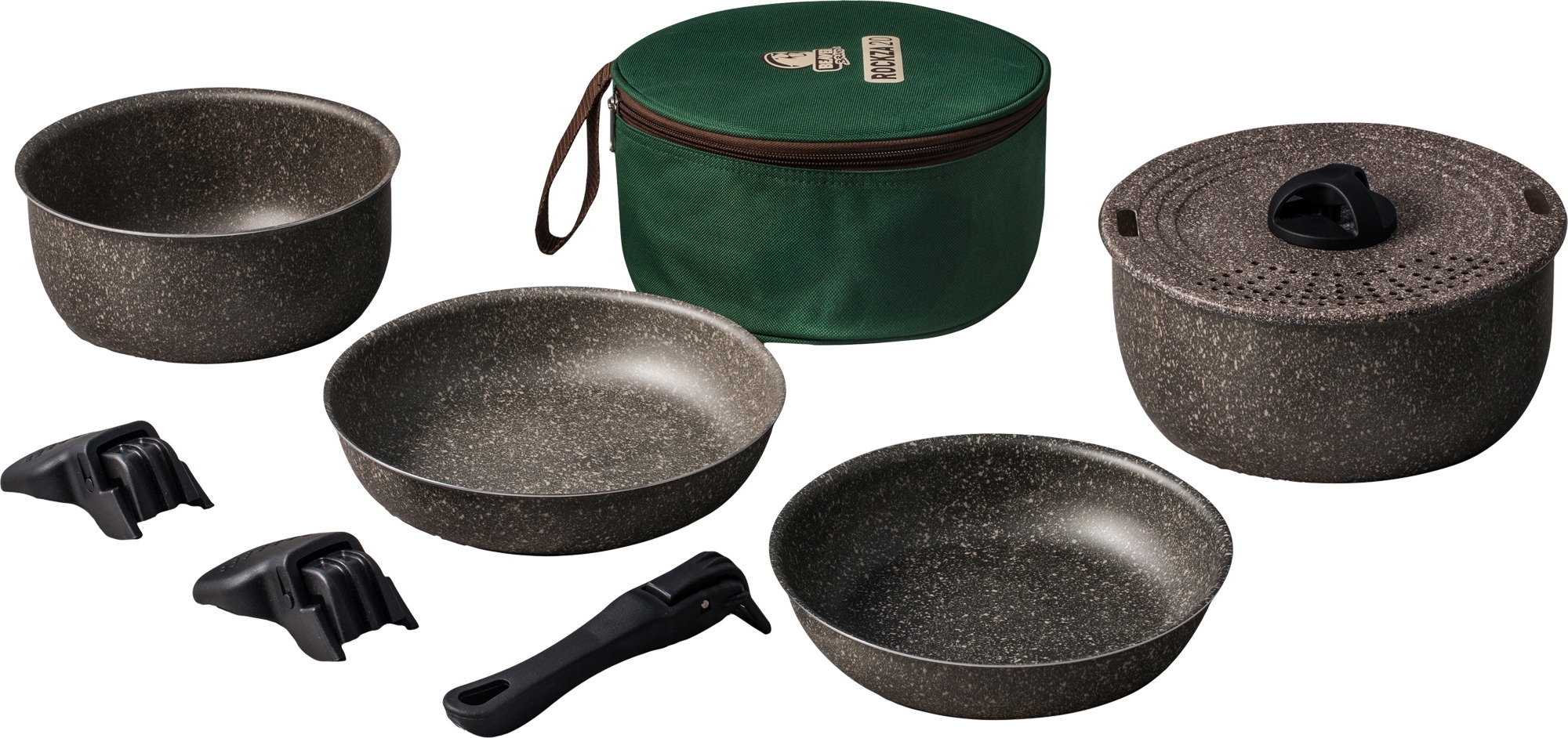 Beaver Brand Kochset 9-teilig Rockza20 Evo
