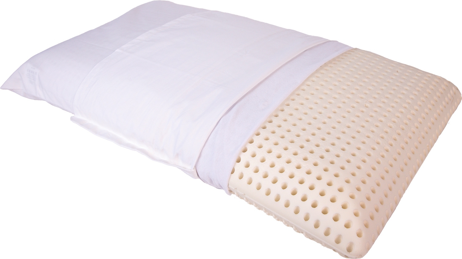 Mape Duftkissen aus ergonomischem Therm Soft Schaum und Baumwolle geruchslos weiß