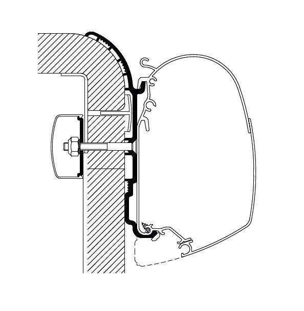 Thule Markisenadapter Bürstner