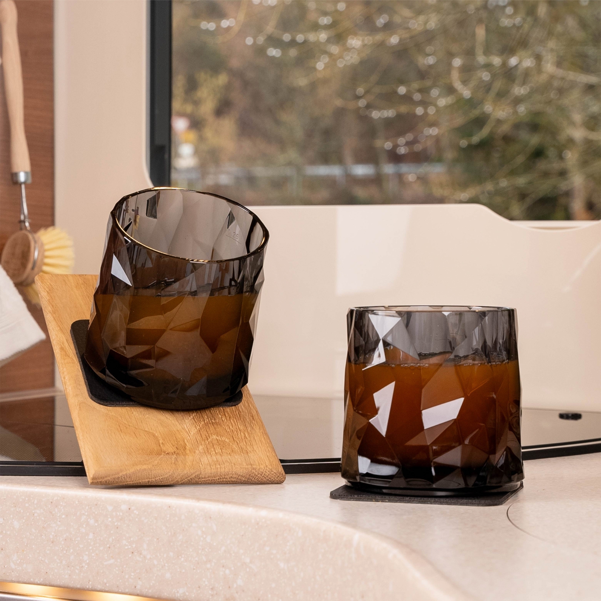 Silwy Tumbler Magnet Kunststoffgläser 2 Stück