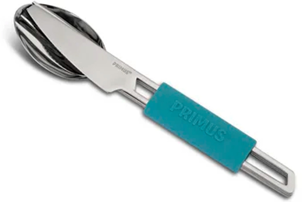 Primus Leisure Cutlery Besteckset aus Edelstahl 3-teilig pale blue