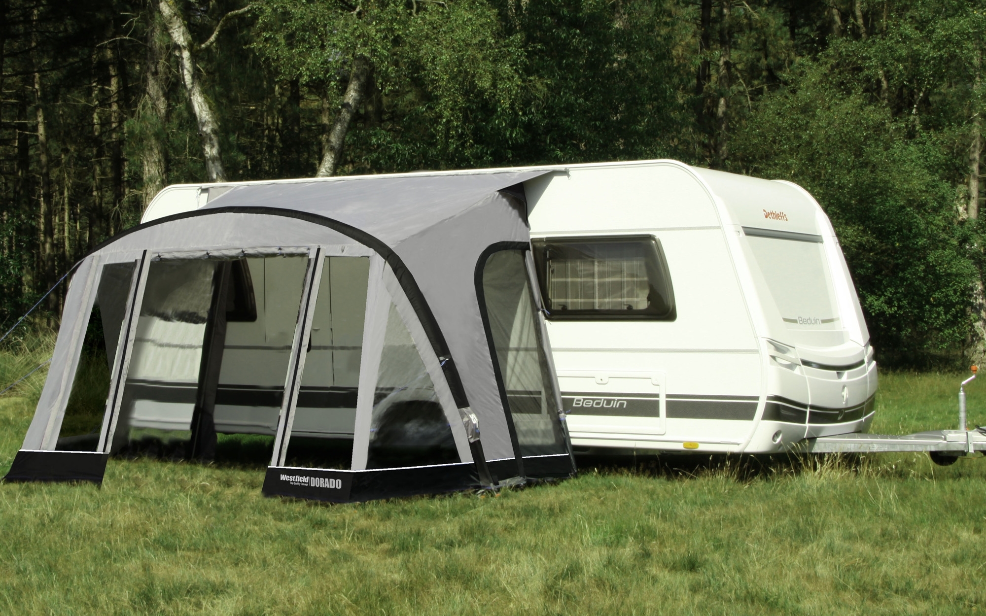 Westfield Dorado XL aufblasbares Vorzelt 375 x 250 cm