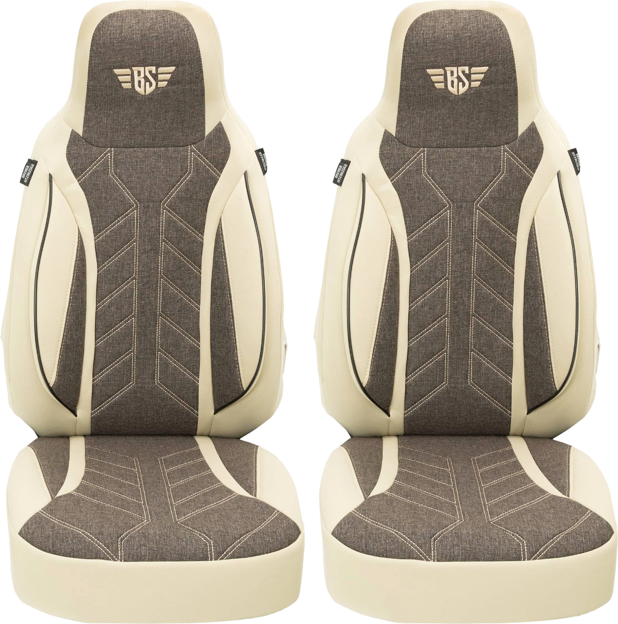 Bremer-Sitzbezüge Wohnmobil Schonbezüge 2 Stück für Ducato / Jumper / Boxer