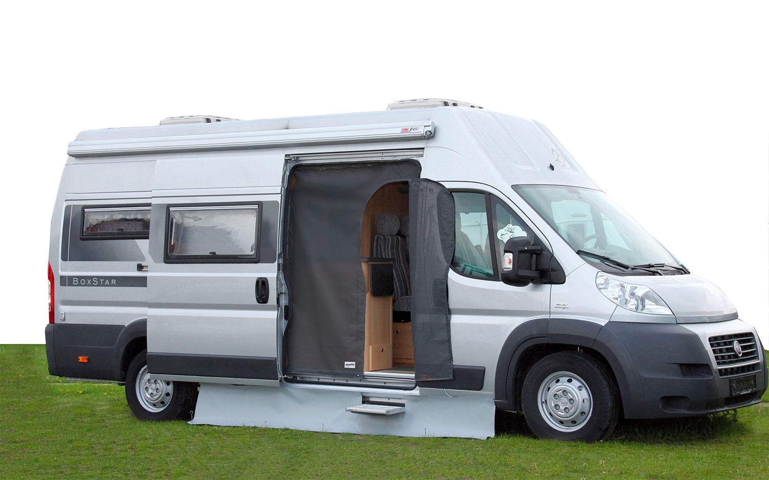 Hindermann Insektenschutzvorhang Schiebetür Fiat Ducato ab Bj. 2007