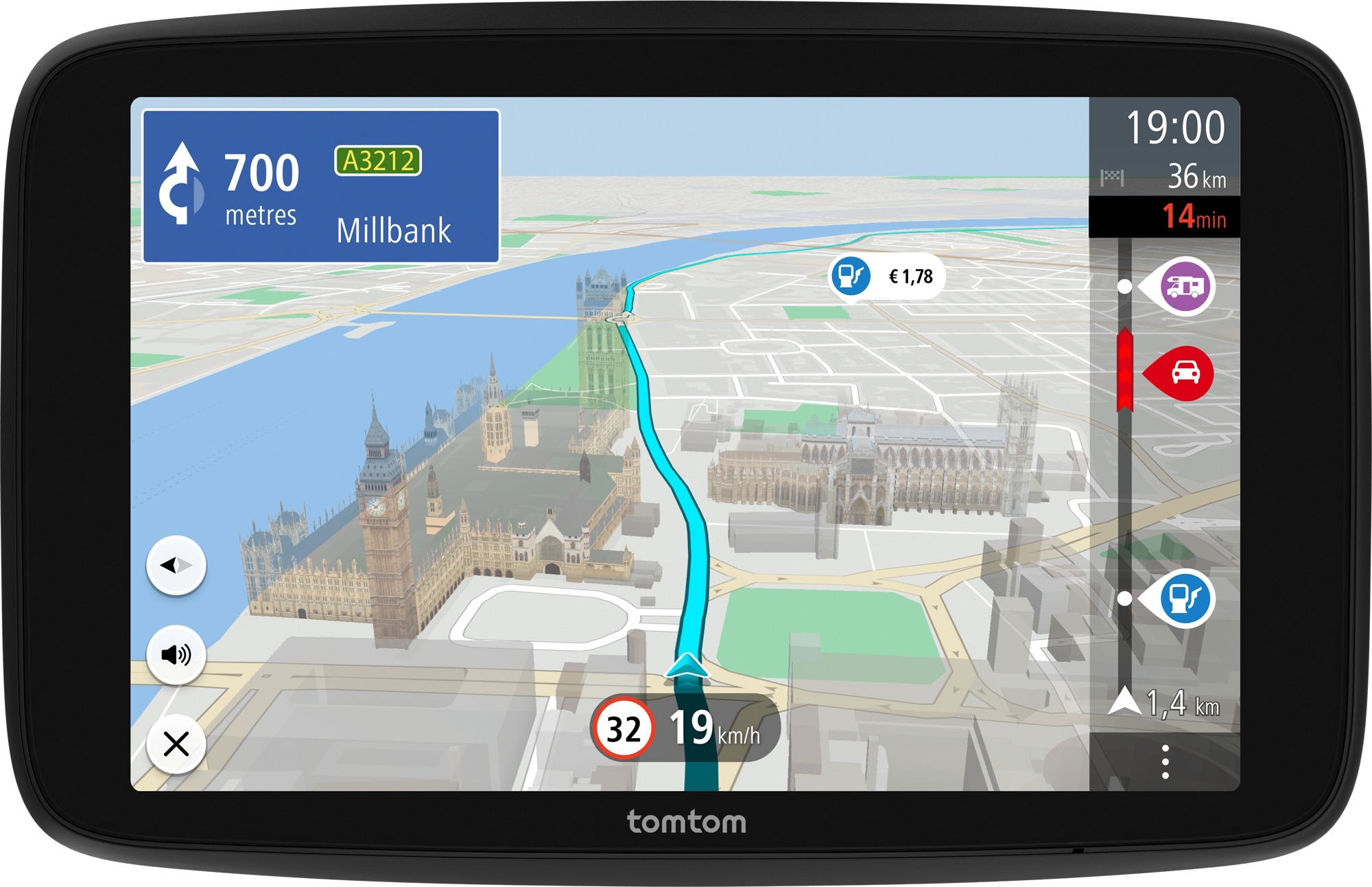 TomTom GO Camper Max Navigationssystem 7 Zoll (2. Generation)