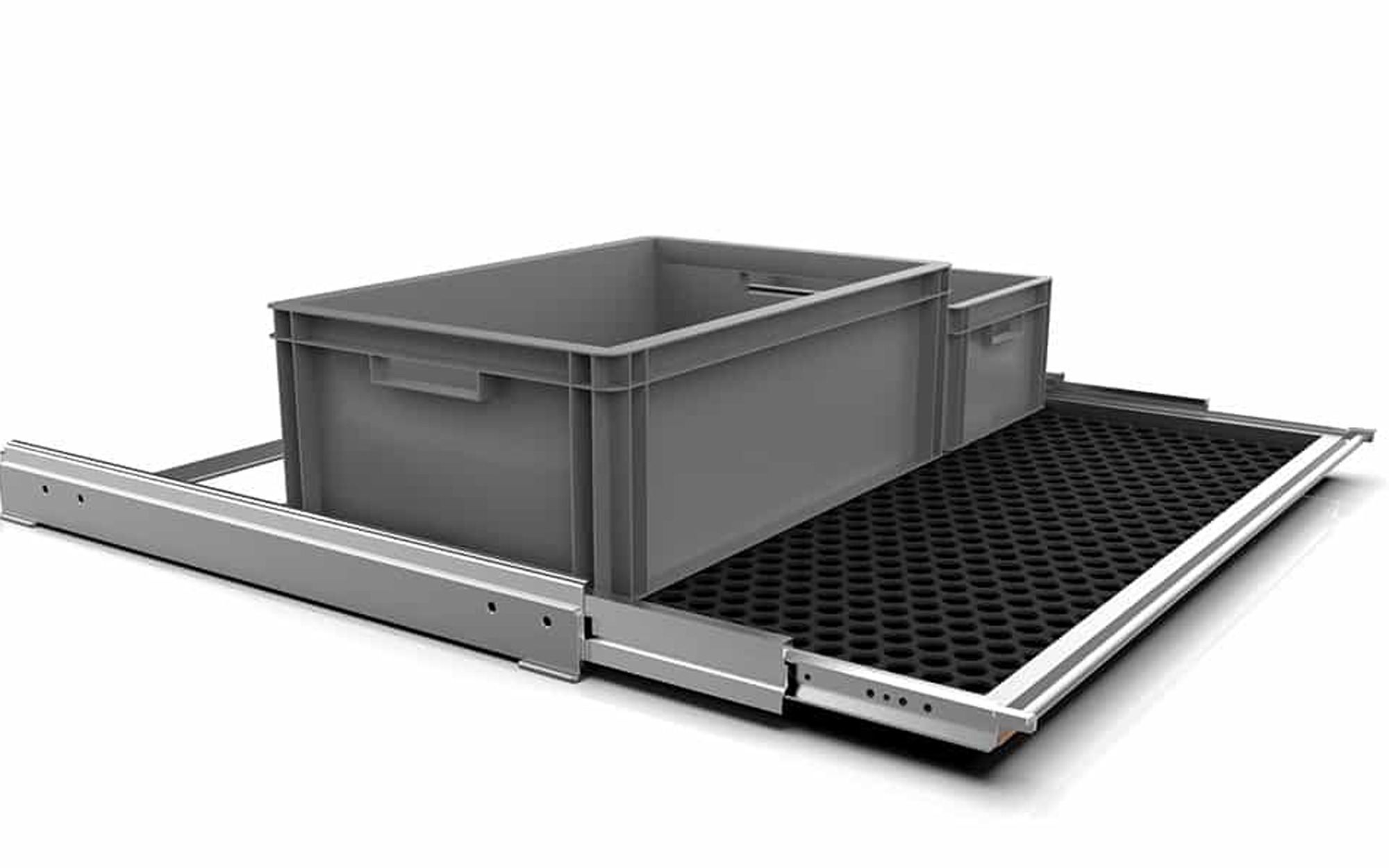 easygoinc. vanlife.module SLIDEOUT Heckauszug Kistenauszug - universal