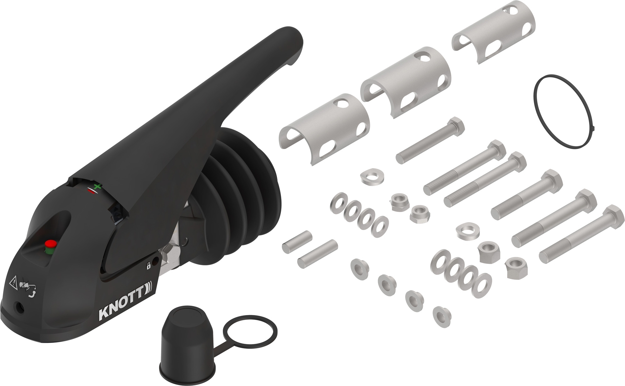 Knott KS30 Antischlingerkupplung  für Zugrohre mit 35/40/45/50 mm Durchmesser