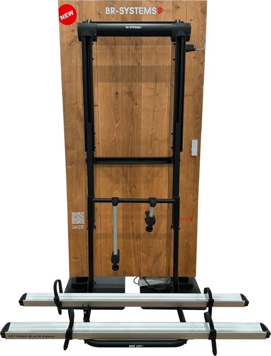 BR Systems extra breite Fahrradschiene Bike Lift Offroad Rail Kit 8,7 cm breit