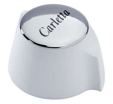 Reich Knebel für Dusche Carletta Drehknopf weiß