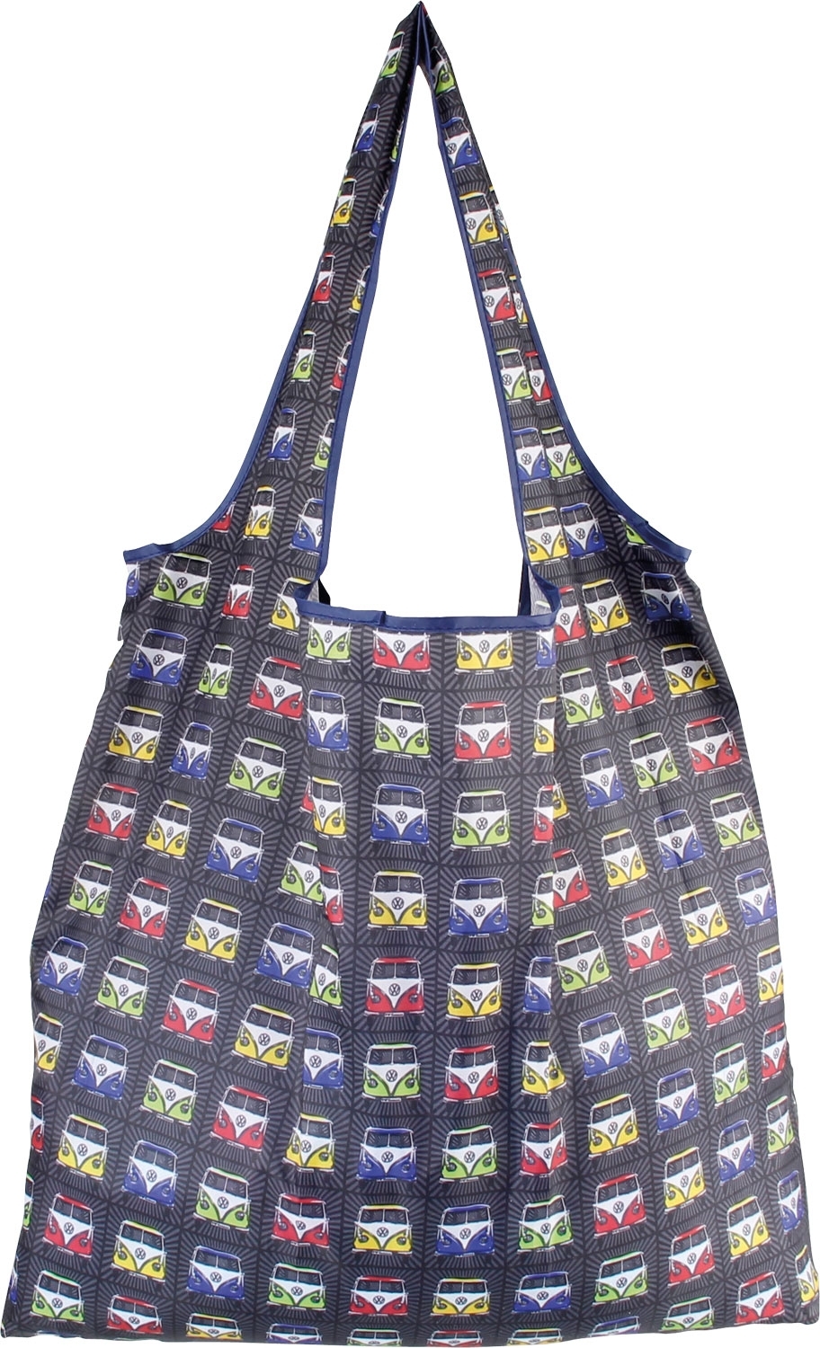 VW Collection T1 Bulli Shopper Einkaufstasche 15 Liter Bunt
