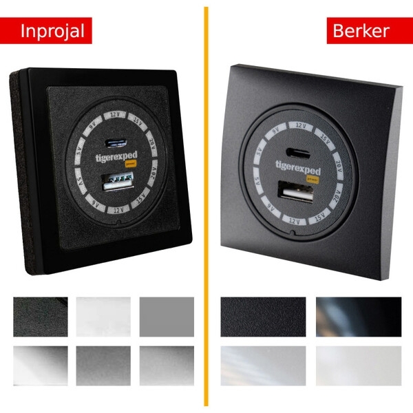 USB-C / USB-A Buck-Boost Ladegerät 110W "convertiger100", ohne Einbaurahmen