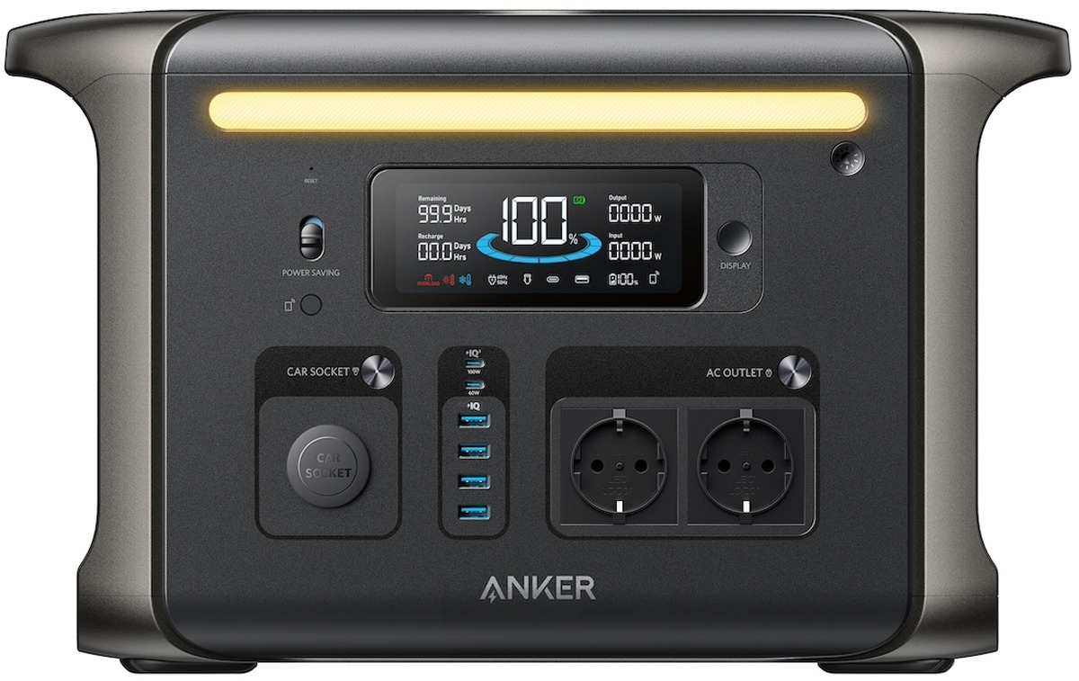 Anker SOLIX F1500 Portable Power Station tragbar 1536 Wh 1800 W