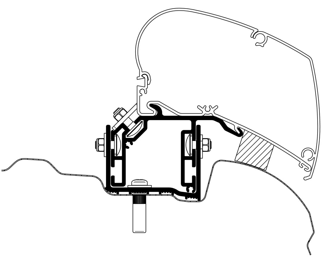 Thule Halterungen 9200 / 6200 / 6300