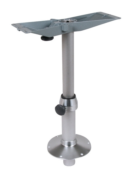 Alu-Tischsäule mit extra Fuß