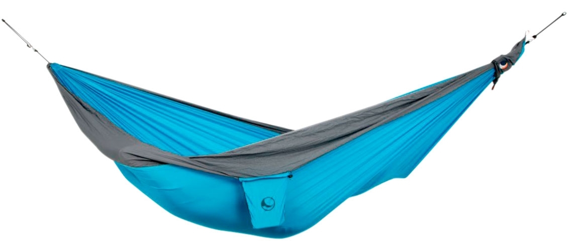 Ticket to the Moon King Size Hammock Hängematte - Aqua/Dark Grey