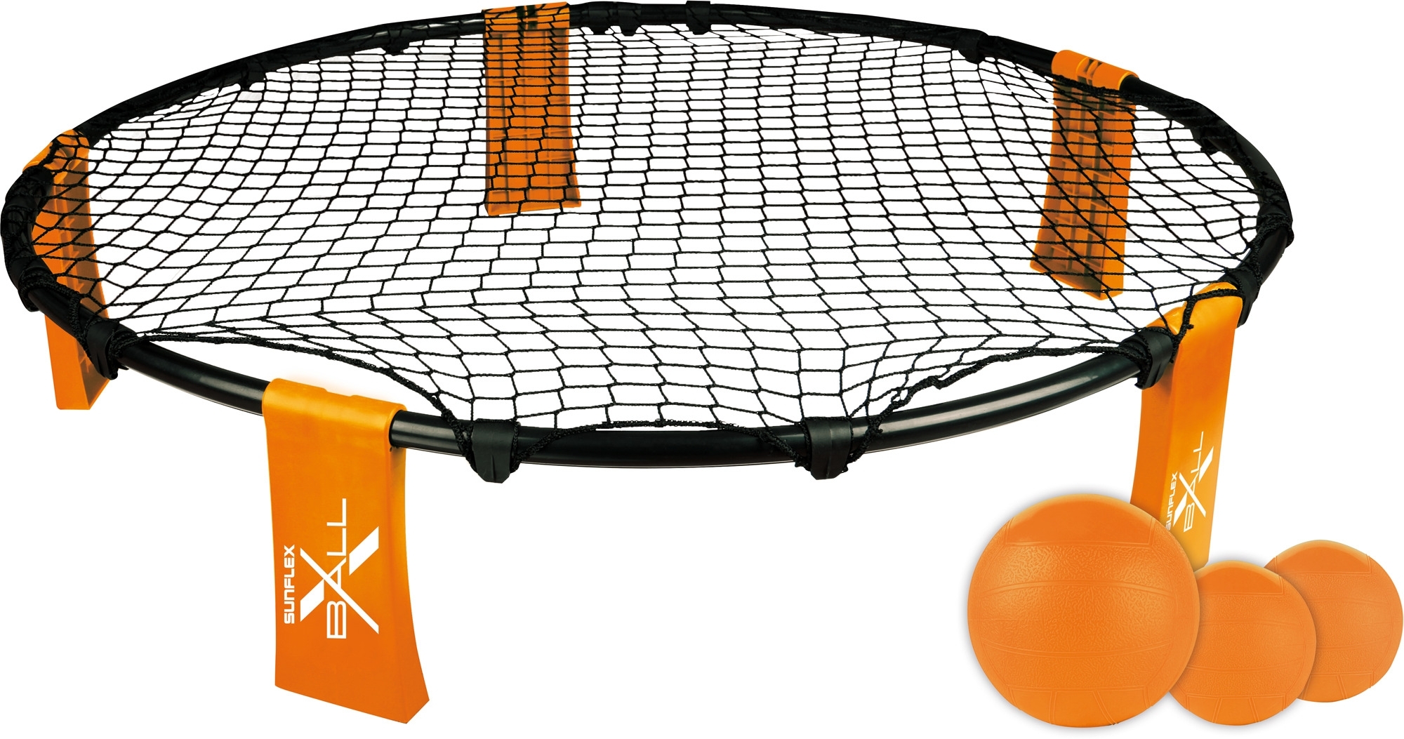sunflex sport X BALL Spielset für bis zu 4 Personen inklusive Aufbewahrungstasche
