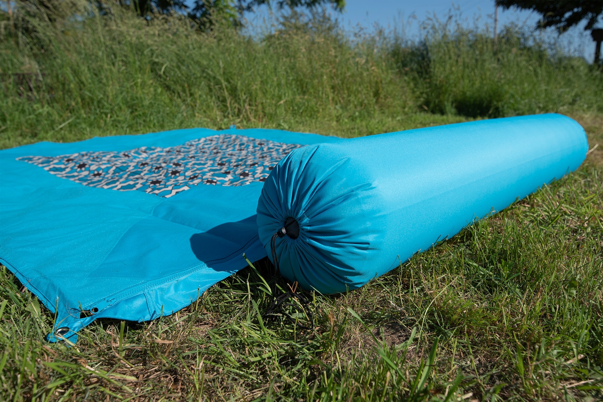 Bent verbindbare Kissenrolle Zip Lounger XL 30 x 180 cm