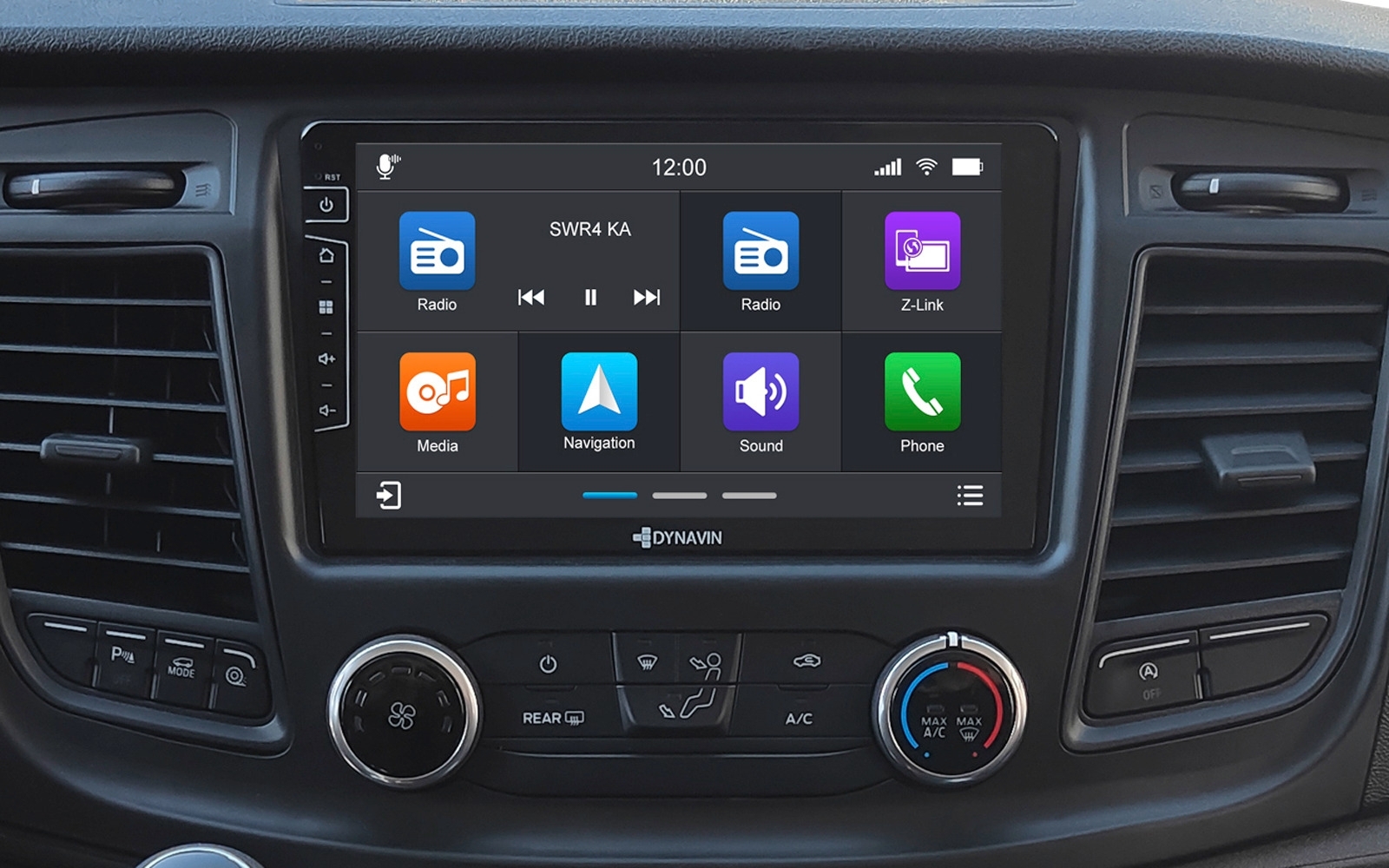 Dynavin D9-TS Plus – C 9-Zoll Android Navigationssystem für Ford Transit ab 2019