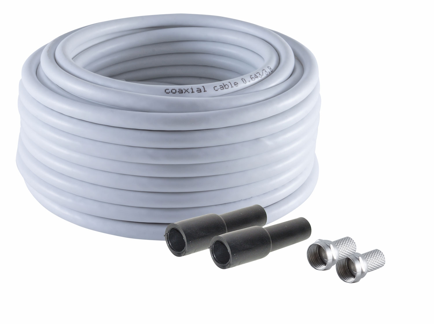 Berger Koaxial-Satellitenkabel 10 Meter