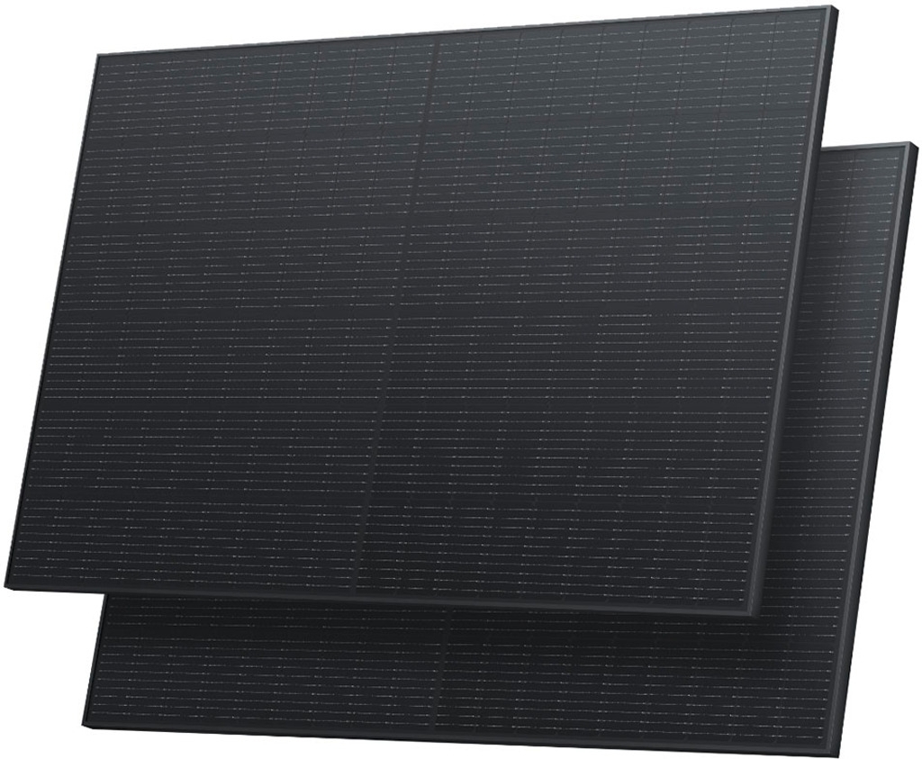 2 Stk. EcoFlow - Mono-Solarpanel 400 W