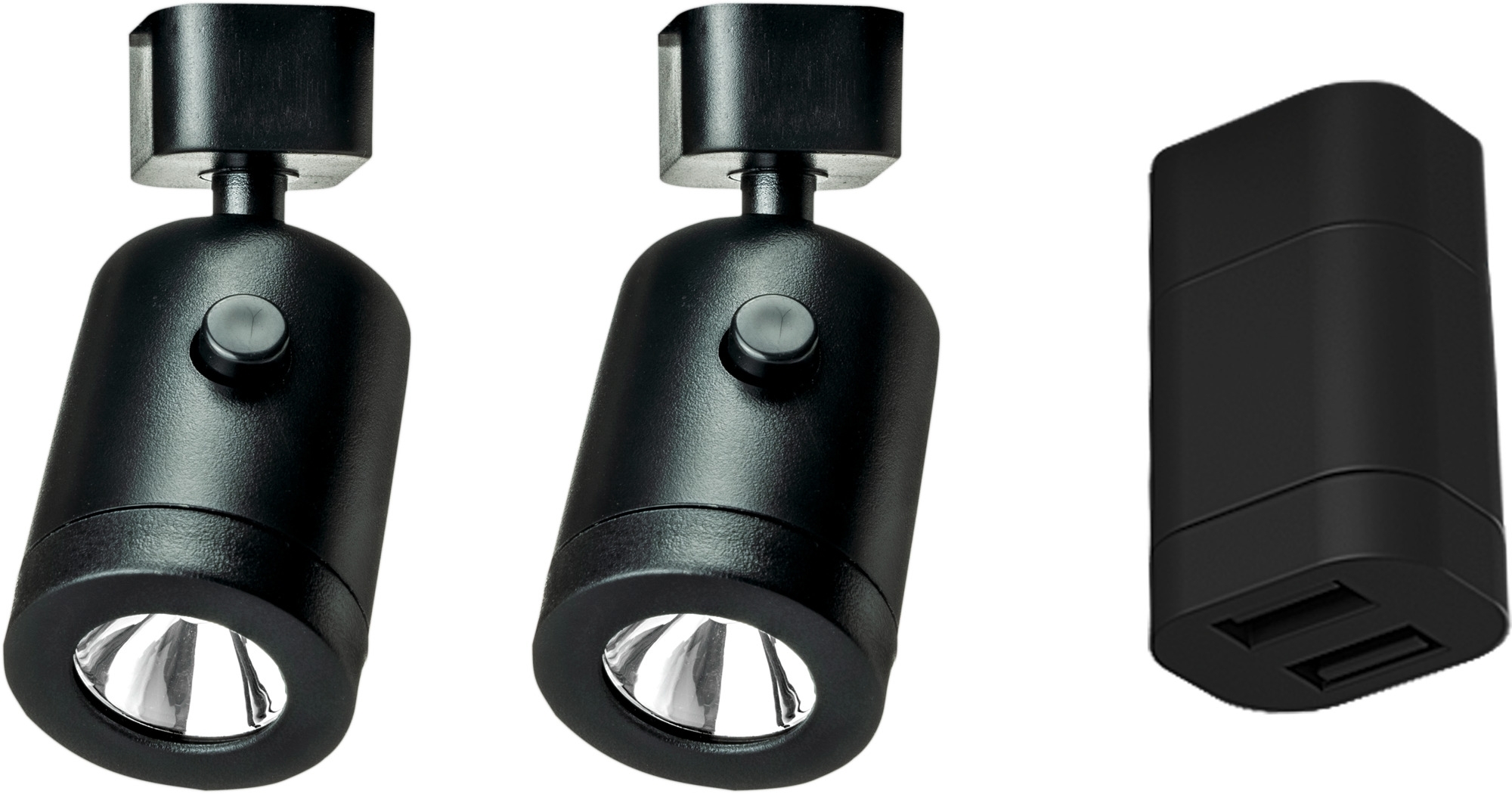 Haba 2er Strahler-Set Lanciano mit Doppel-USB Dose
