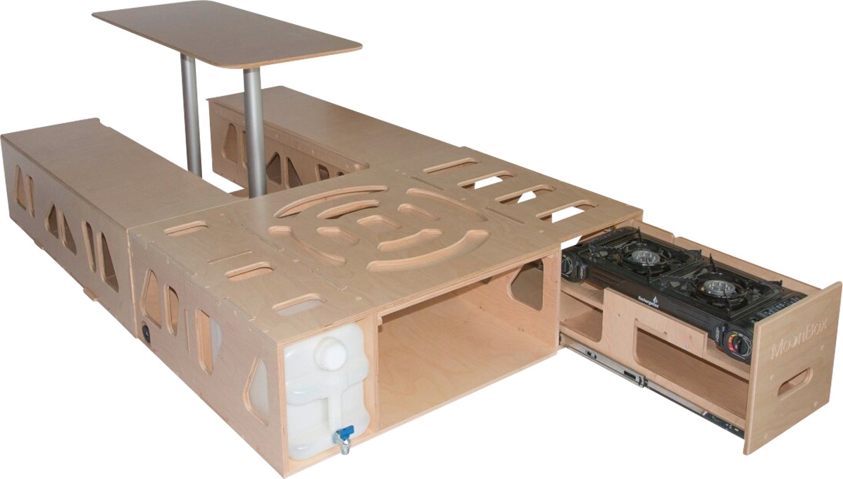 Moonbox Campingbox 115 mit Tisch passend für Van/Bus