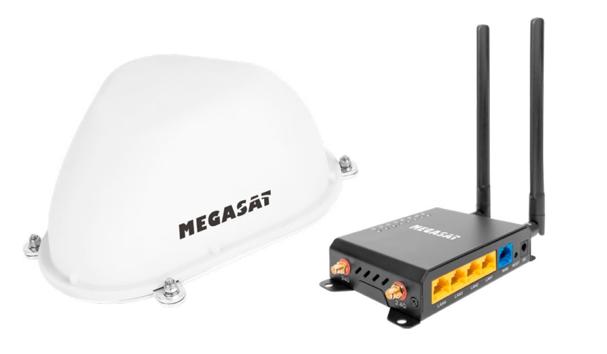 Megasat Camper Connected LTE-WiFi-System Antenne inkl. Router