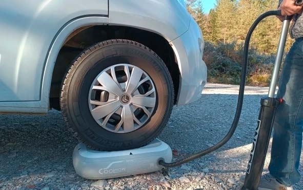 Coolmove smart-level Lufthebekissen für Wohnmobile bis 7,5t