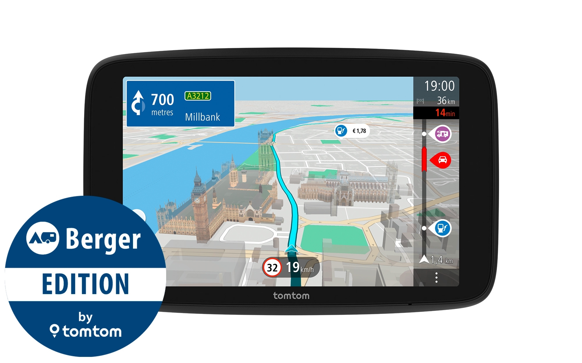 TomTom GO Camper Max Navigationssystem 7 Zoll (2. Generation)