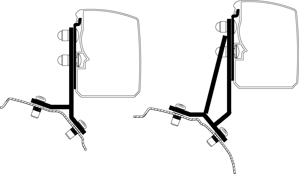 Thule Omnistor 3200 Markisenadapter