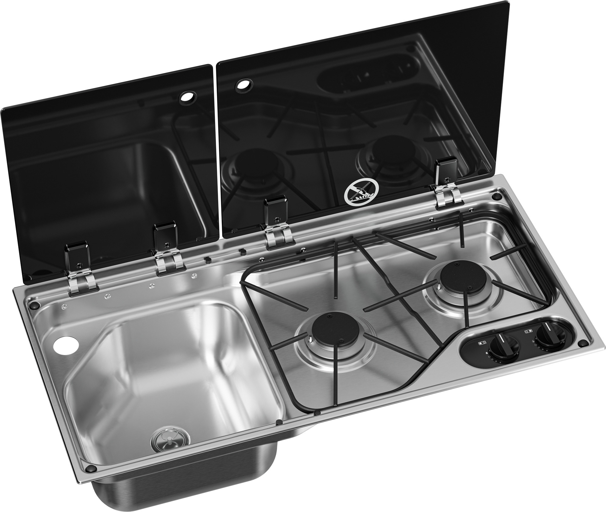 Dometic Koch-Spüle-Kombination CVC1700G