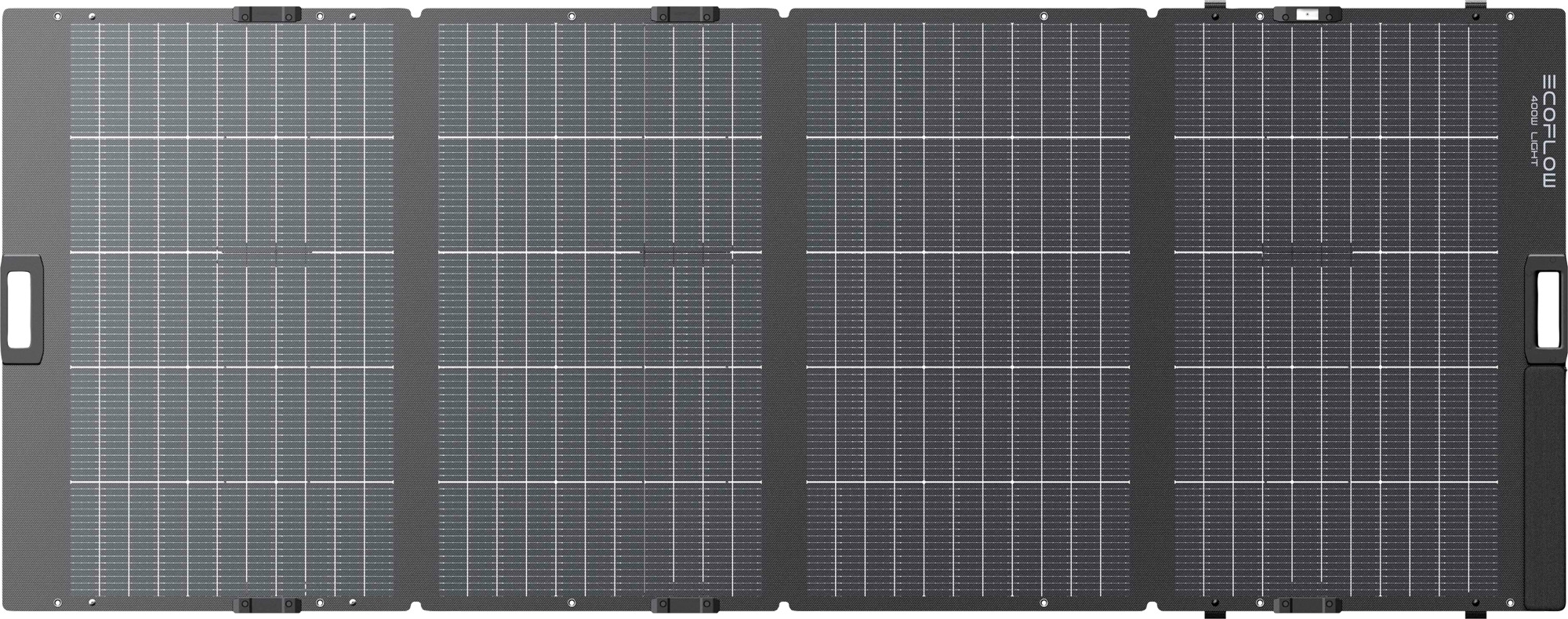 EcoFlow – Mono-Solarpanel, bifazial, faltbar, 400 W, der 2. Generation (XT-60)