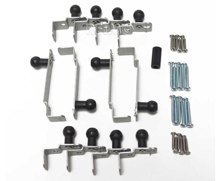 Befestigungsklammer 40x40cm REMItop Vario II Kurbel