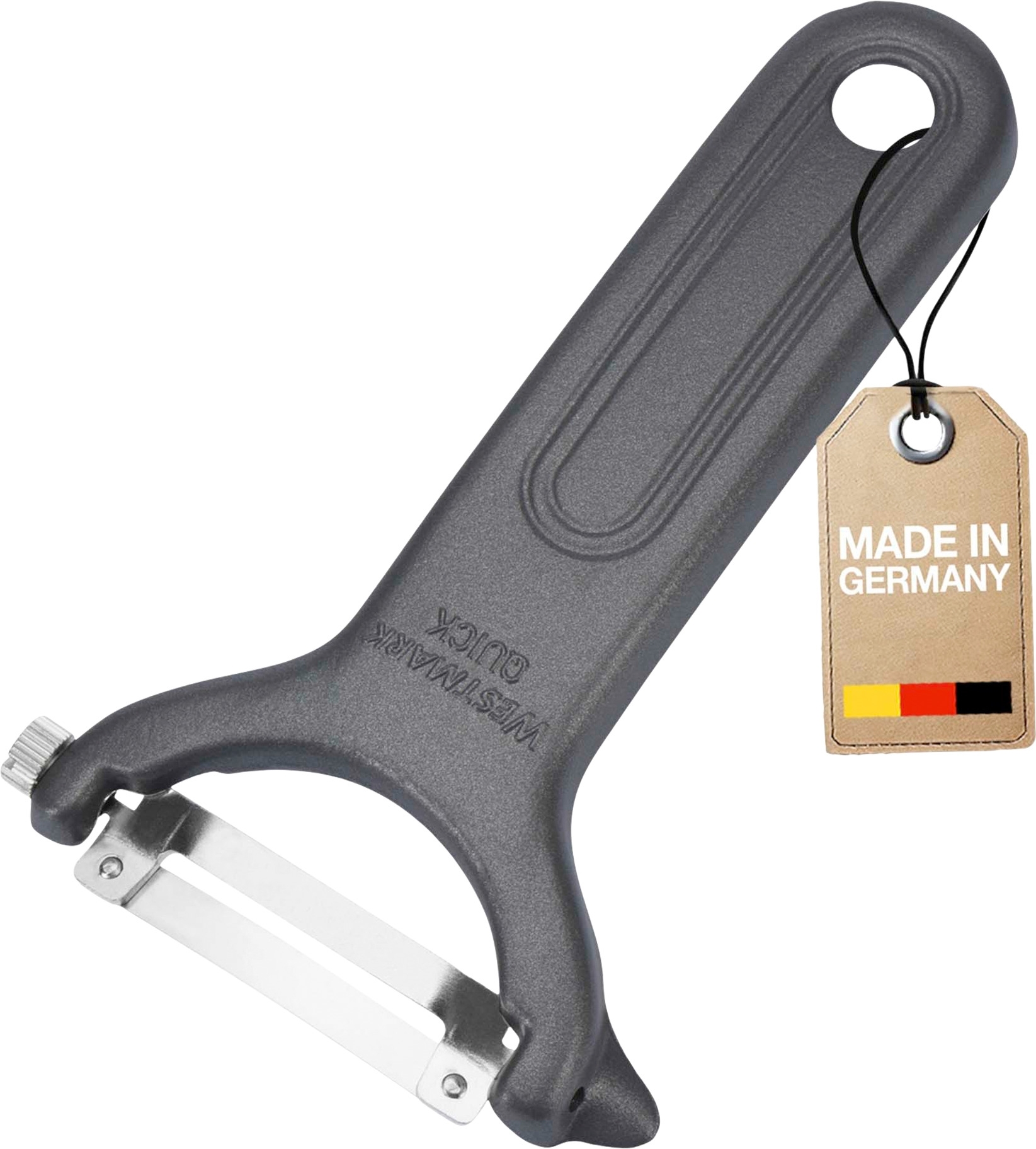 Westmark Quick Gemüse- und Spargelschäler Black Edition