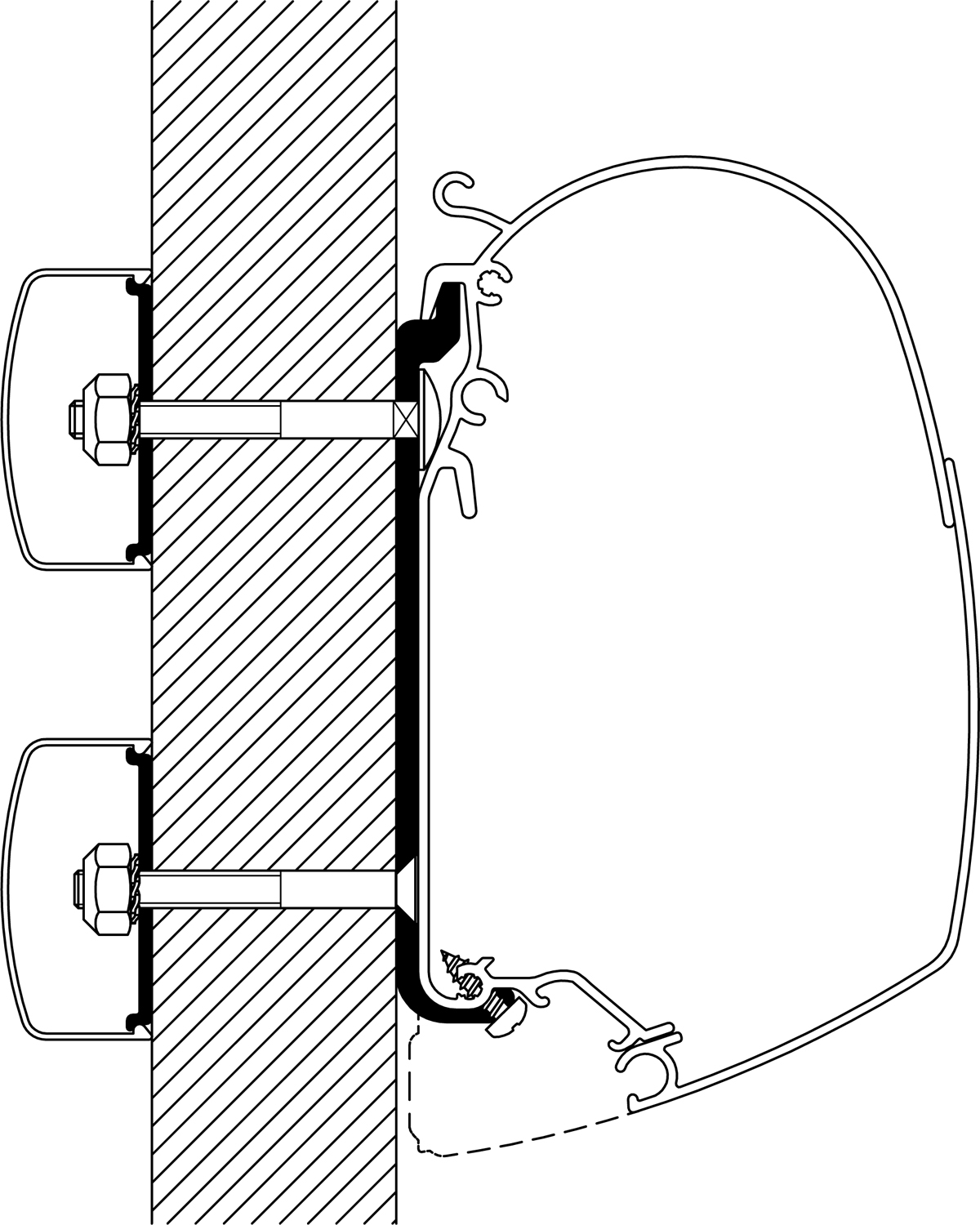 Thule Halterungen 5200 / 8000 / 4900 / 2000