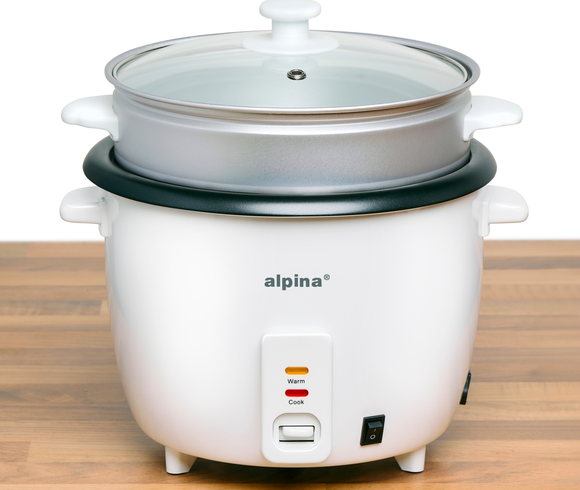 Alpina Reiskocher 1,8 Liter 700 W mit Dampfkorb
