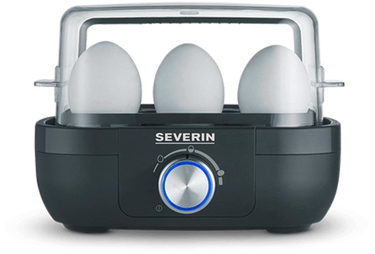 Severin EK 3166 Eierkocher mit Kochzeitüberwachung 420 W Schwarz