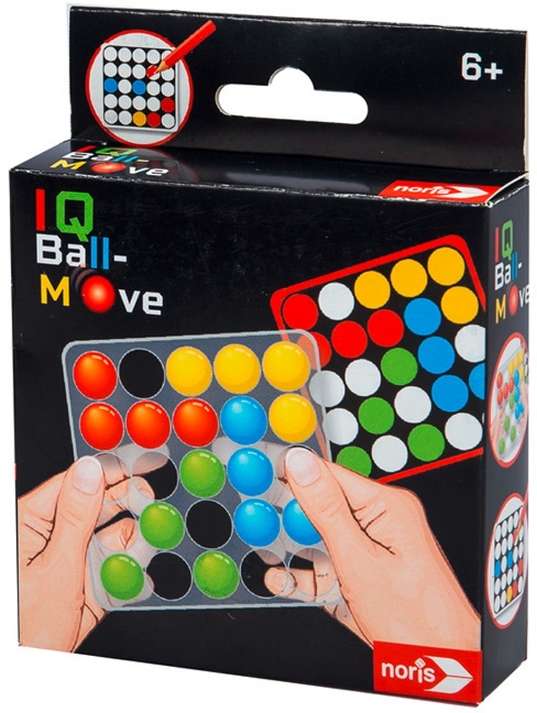 Noris IQ Ball-Move kompaktes Logikspiel ab 6 Jahren